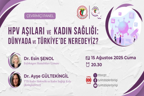 Çevrimiçi Panel | HPV Aşıları ve Kadın Sağlığı: Dünyada ve Türkiye’de Neredeyiz?