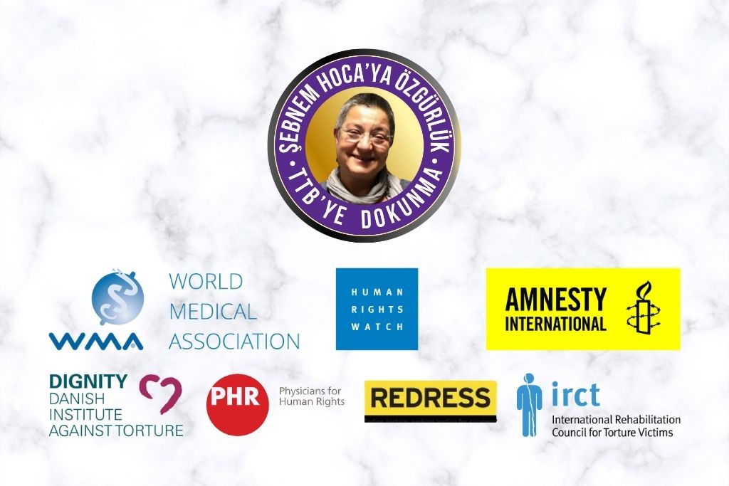 Uluslararası Hekim ve İnsan Hakları Örgütlerinden Dr. Şebnem Korur Fincancı’nın Serbest Bırakılması Çağrısı