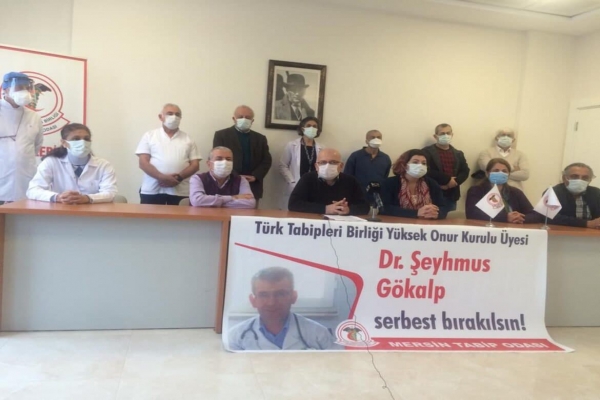 Mersin Tabip Odası: Dr. Şeyhmus Gökalp Serbest Bırakılsın